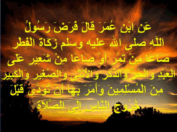 وقت اخراج زكاة الفطر وقت اخراج زكاة الفطر